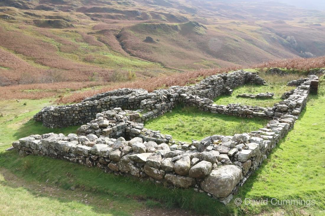 The bathhouse buildings