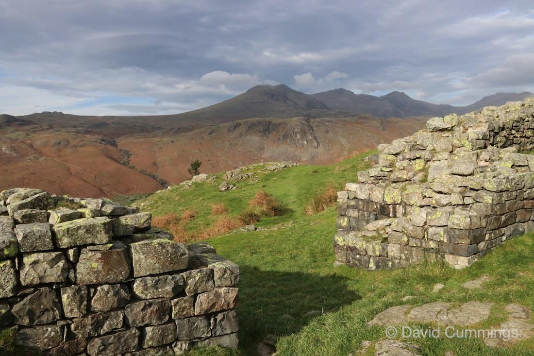 Looking towards the Langdales