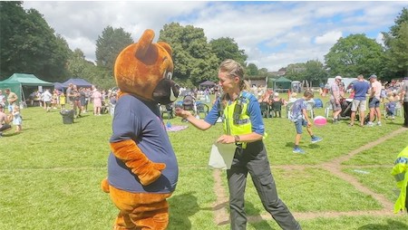 Bear receives Police Medal