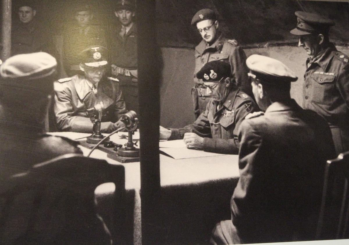 Signing of the Armistive at Luneborg  Signing of the Armistive at Luneborg