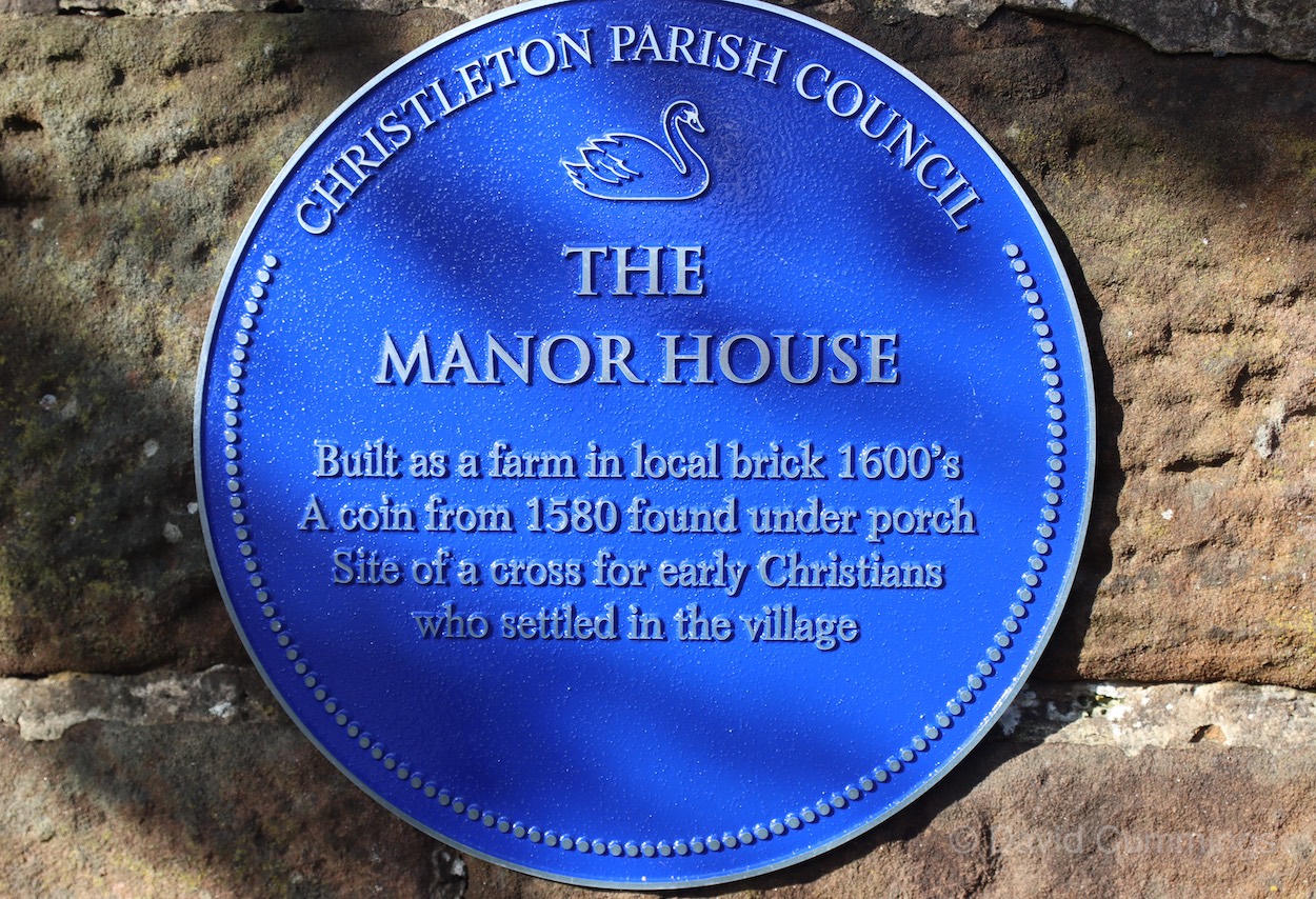 The Manor House Plaque  The Manor House Plaque