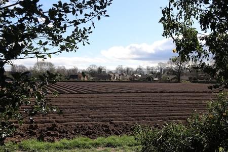 Field ploughed ready for the next crop