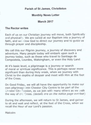 Parish Magazine March 2018