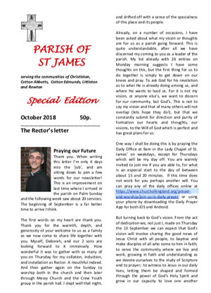 Parish Magazine April 2018