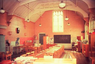  Main Hall, Christleton Junior School 1972 