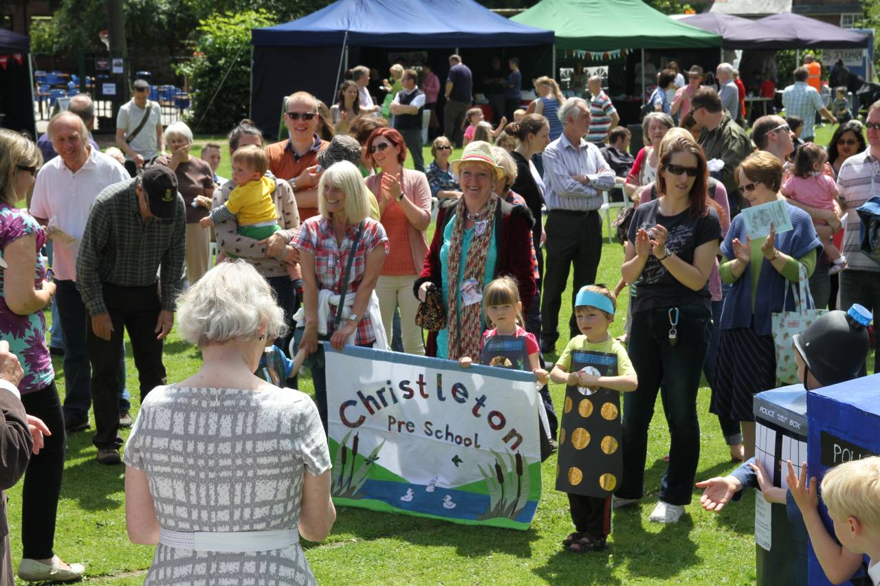 Christleton Pre School at the Village Fete