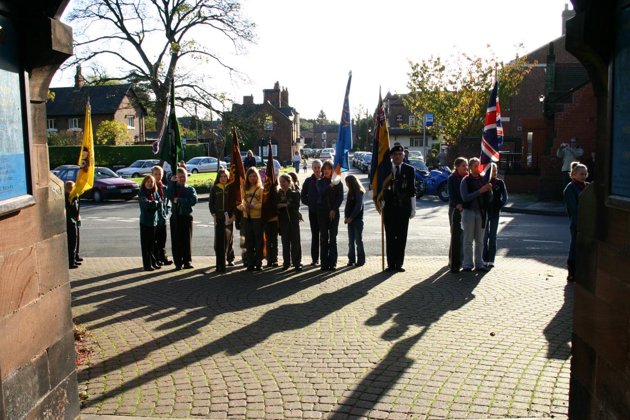 Remembrance Sunday Service in Christleton