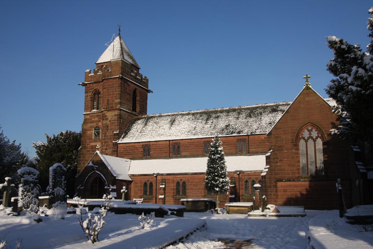 St. James' Church Christleton in 2007