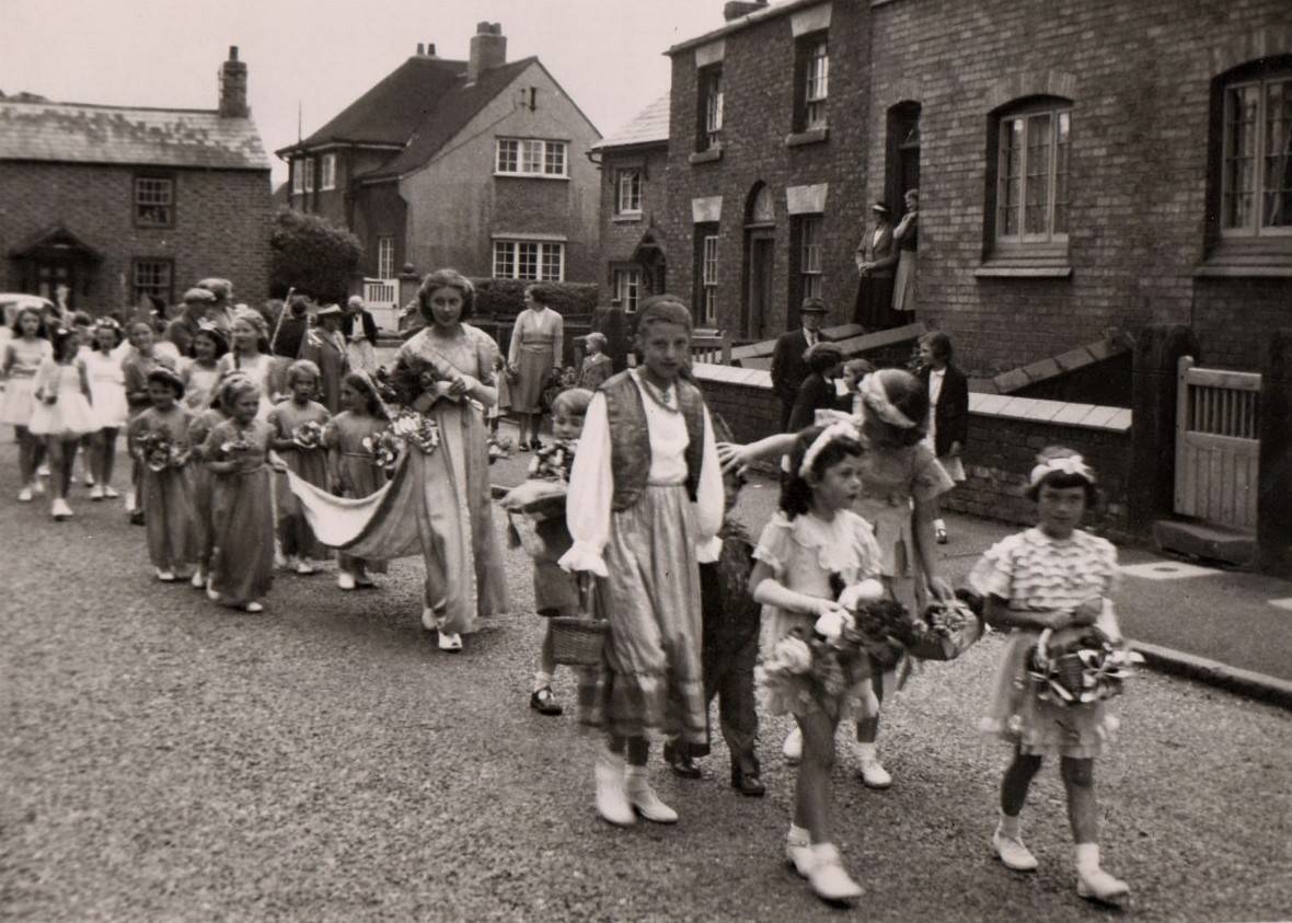 Christleton Fete in the 1950's