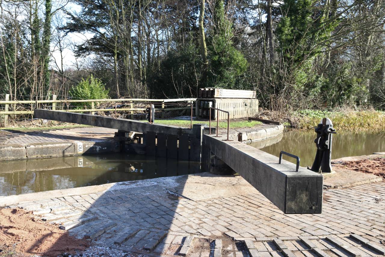 New Canal Lock Gates