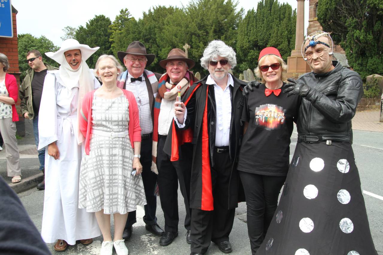 The theme for the 2013 Christleton Fete was Dr Who