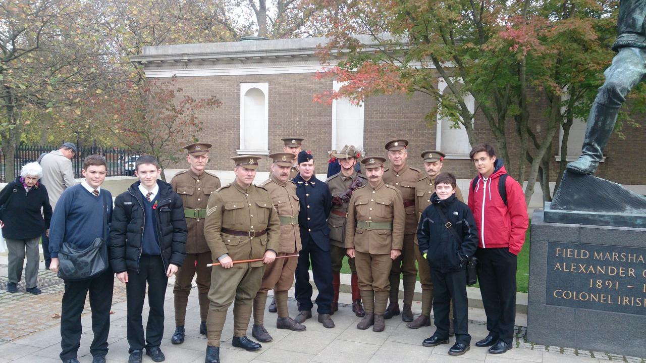 Hot Scholars from Christleton High School in Whitehall, London