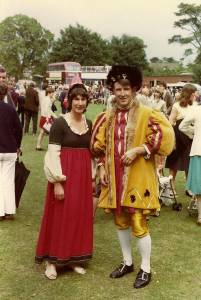  Henry VIII and one of his wives at Christleton Fete 