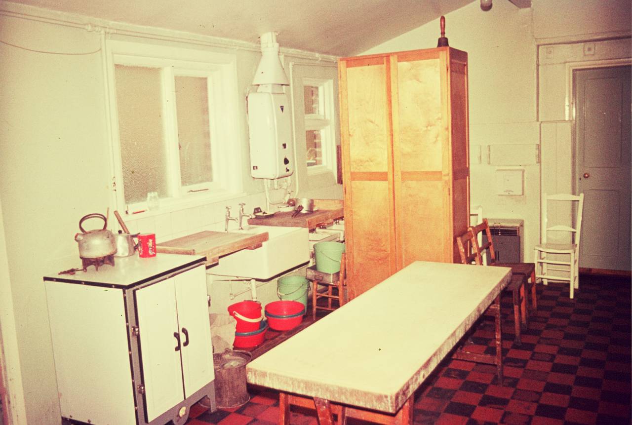 The School Kitchen at Christleton Boys School 1972