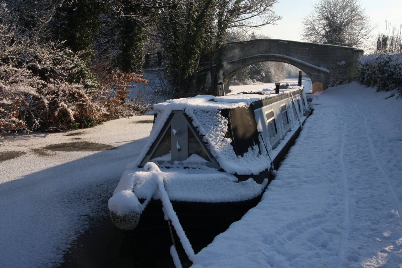 Canal at Christmas