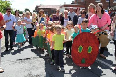  Pre School in the 2016 Christleton Village Fete 