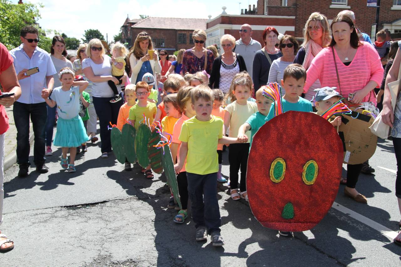 Pre School in the 2016 Christleton Village Fete