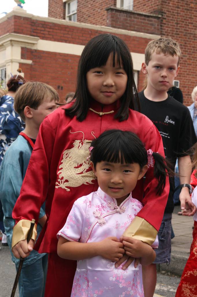 Anna and Jenny at Christleton Fete