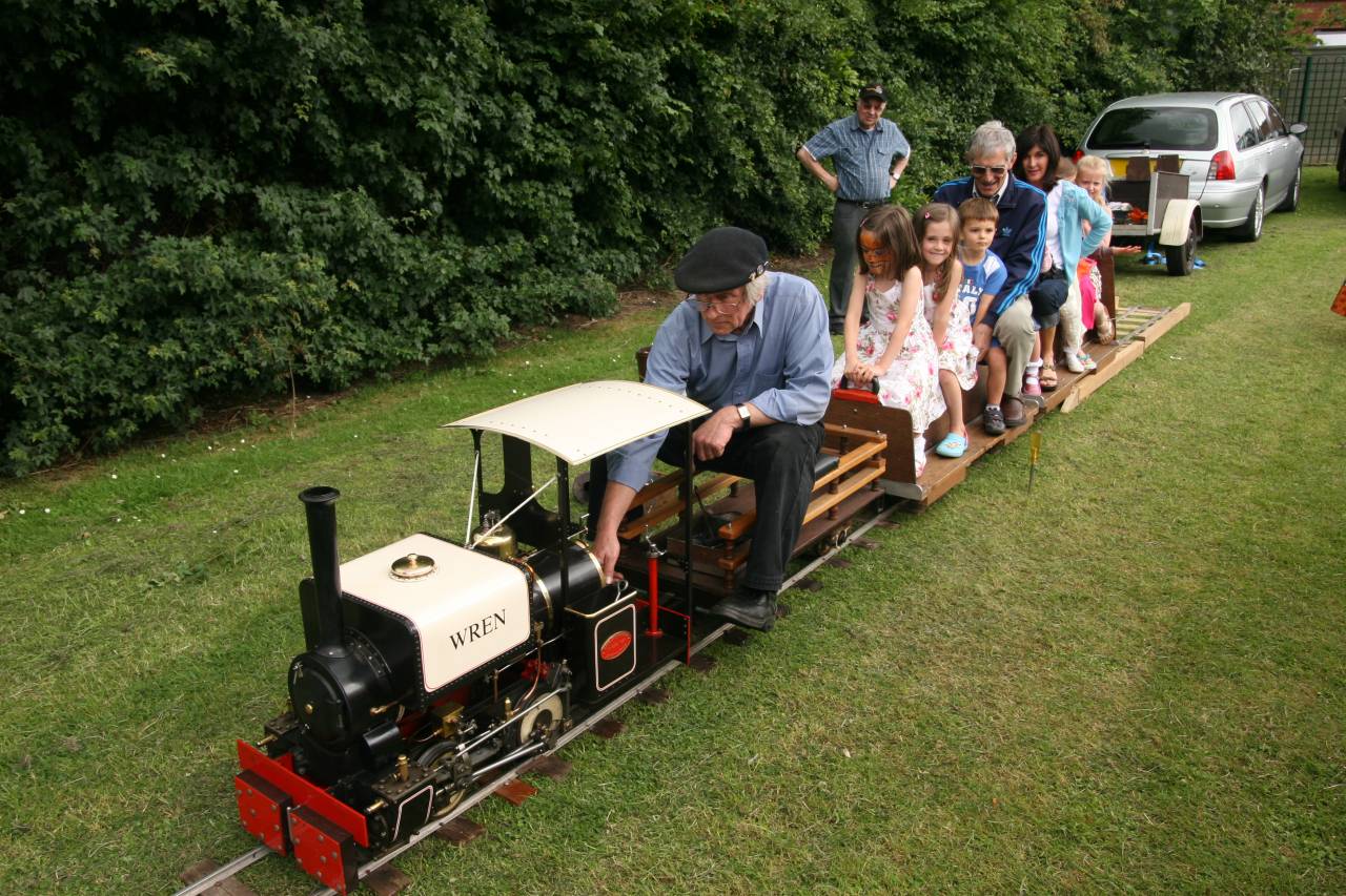 All aboard for the 2008 Christleton Village Fete