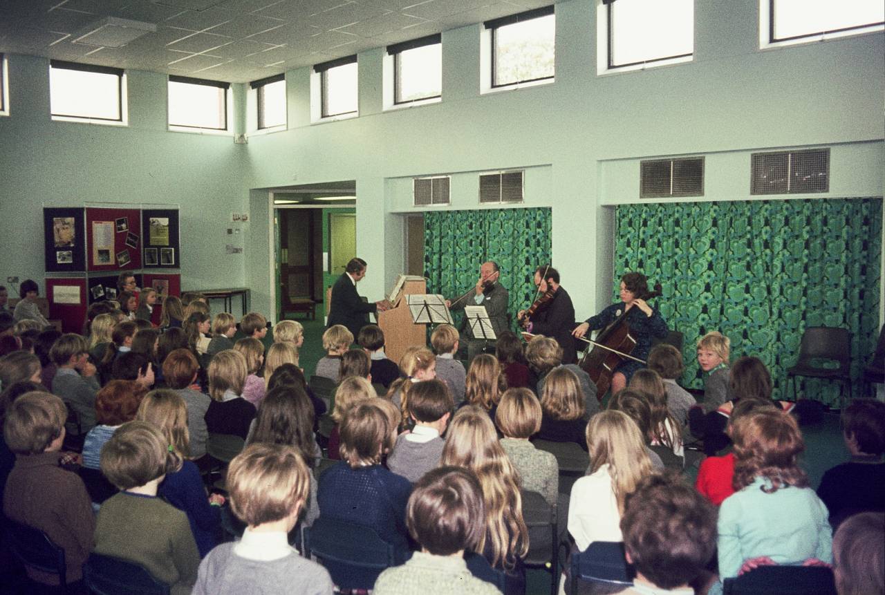 Concert to Open the new Christleton Primary School, April 1972