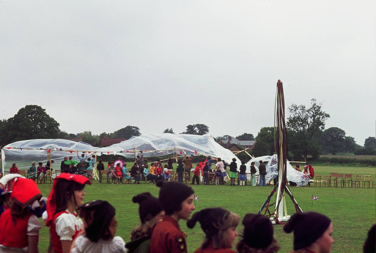 1977 Village Fete at Christleton High School