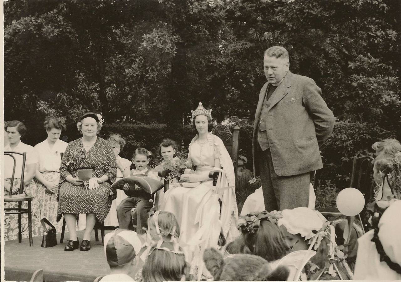 Alyn Arthur Guest Williams at 1951 Christleton Fete
