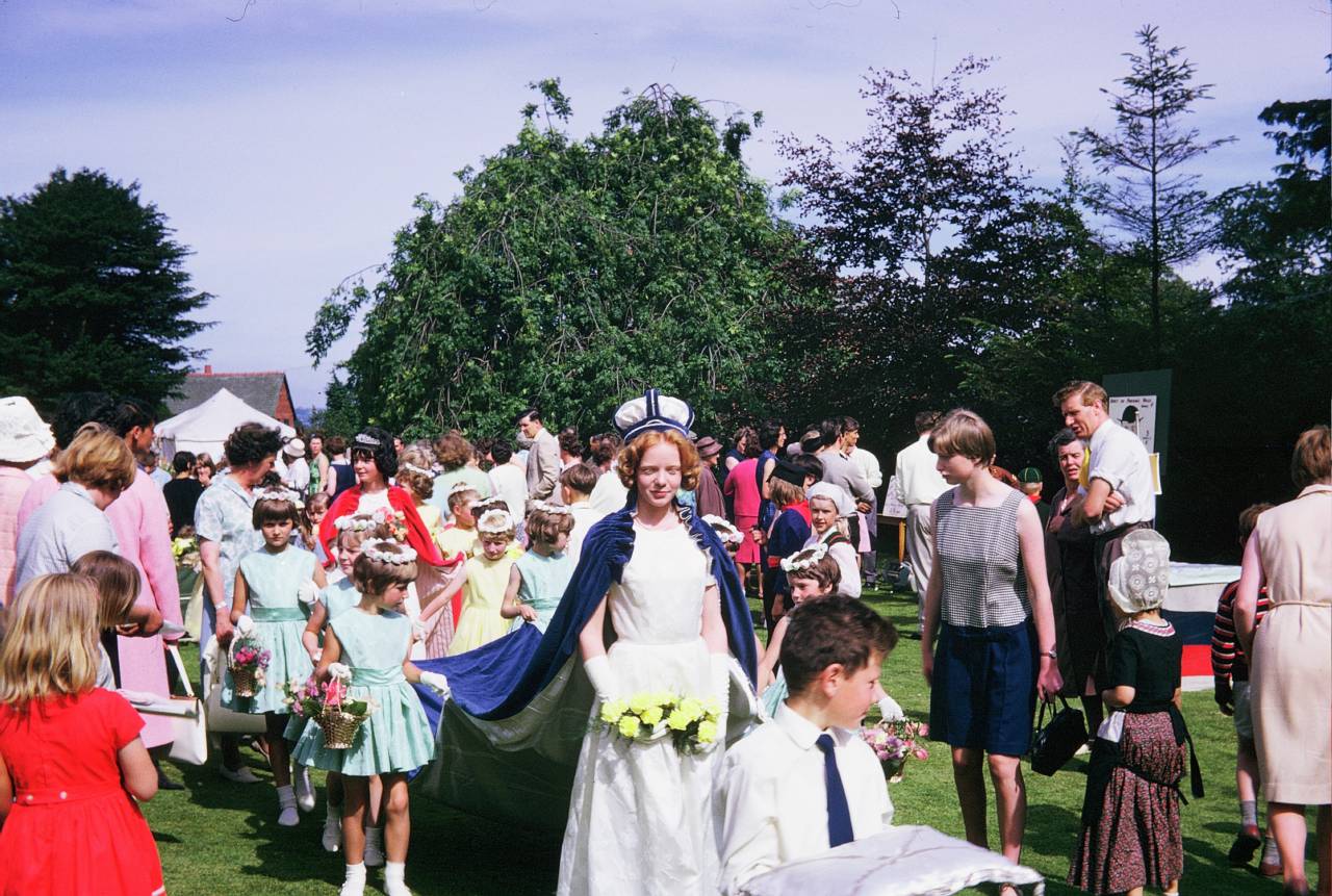 Rose Queen Merle Hampton Christleton Fete 1966
