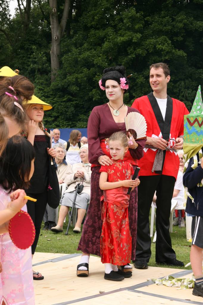 Christleton Fete with a Chinese theme