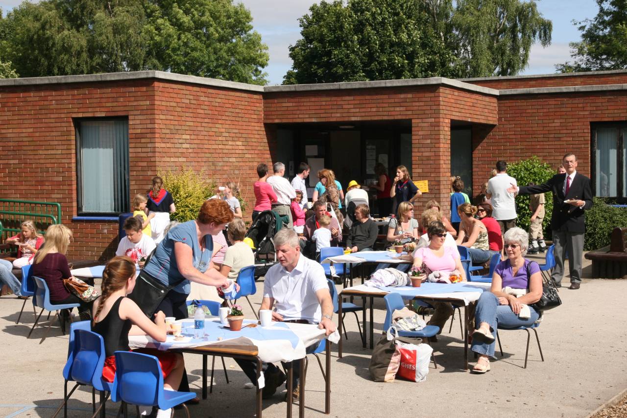 Refreshments at the 2008 Christleton Fete