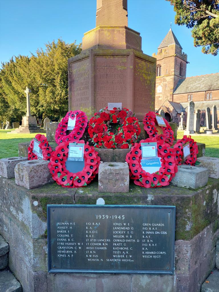 War Memorial, Christleton