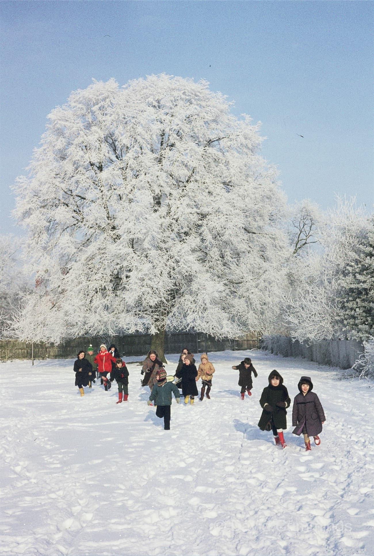 Infants in the School field, Christleton  Infants in the School field, Christleton