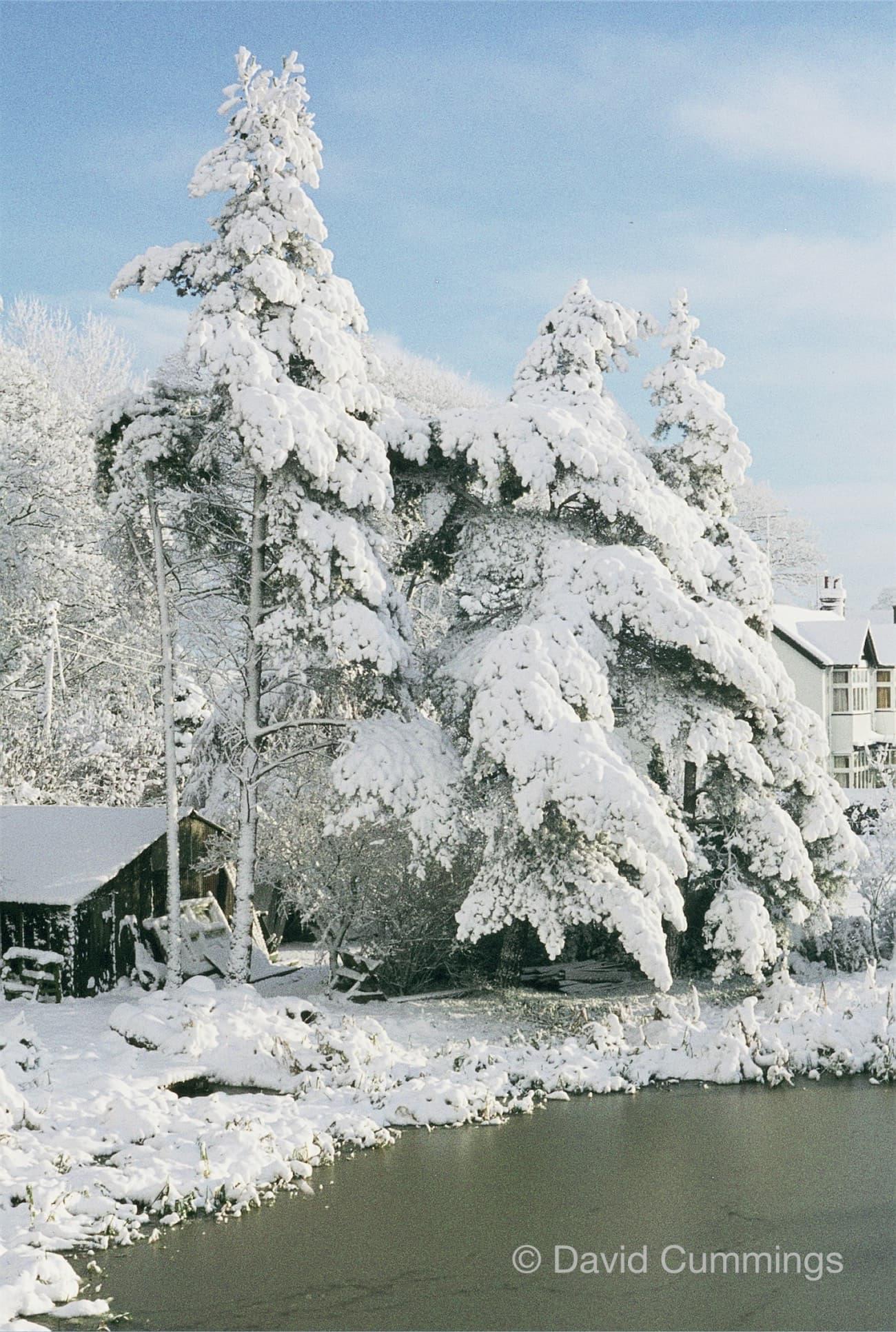 Christleton Canal in 1987  Christleton Canal in 1987