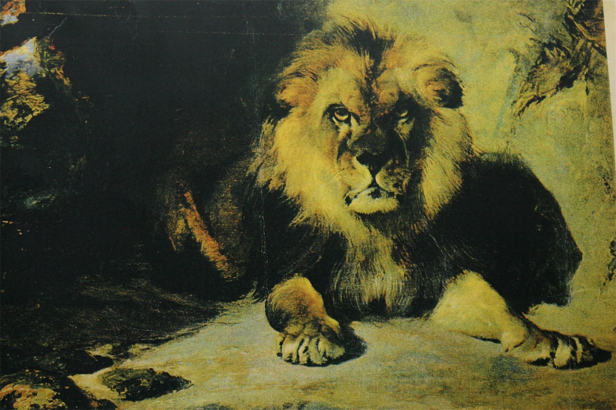 William Huggins Lion
