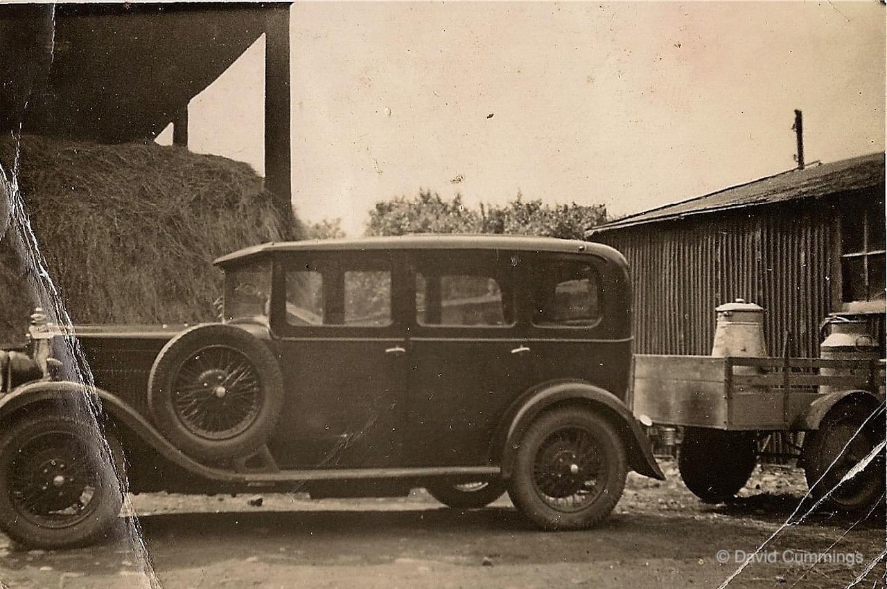 Milk Cart in Skips Lane, Christleton