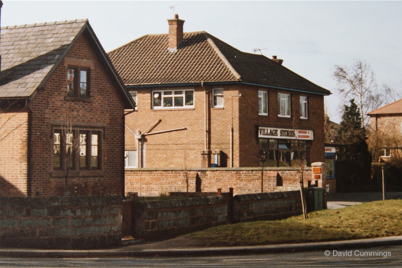 Sadlers Stores, Christleton in 1960's
