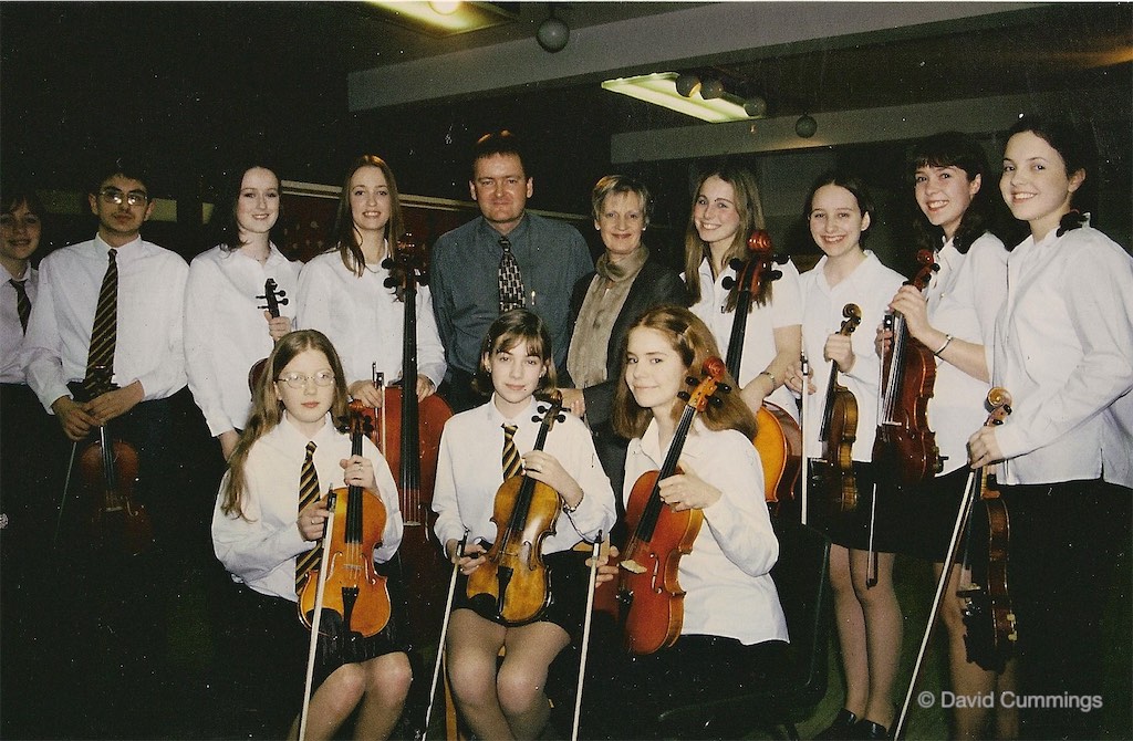 Charles Mack concert for Cancer Relief String Orchestra