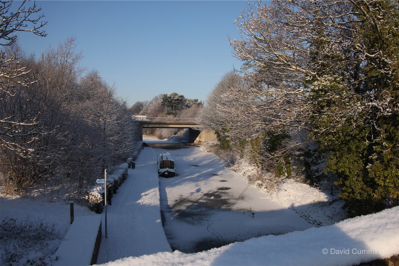 View from the Trooper Bridge in Christleton