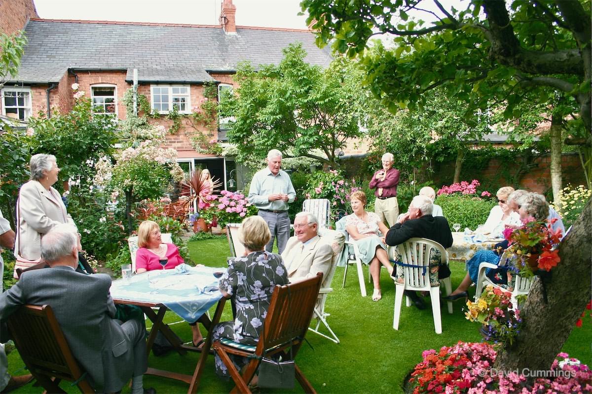  Garden at Phil Hodge's home 