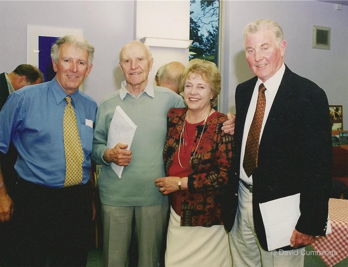  David Cummings, Les George and Phil Hodges in 2000 
