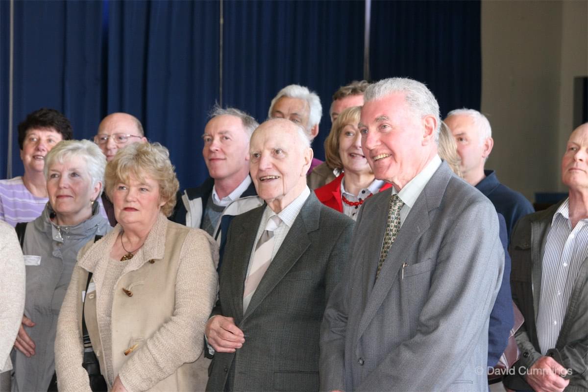  Phil and Les George at 50th School Reunion 