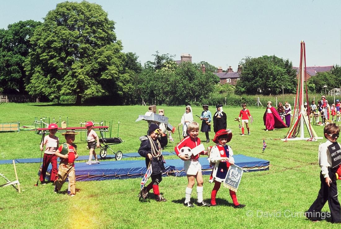 Jubliee Parade of historic figures