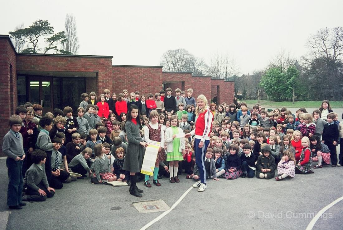 Fundraising for Olympic Team