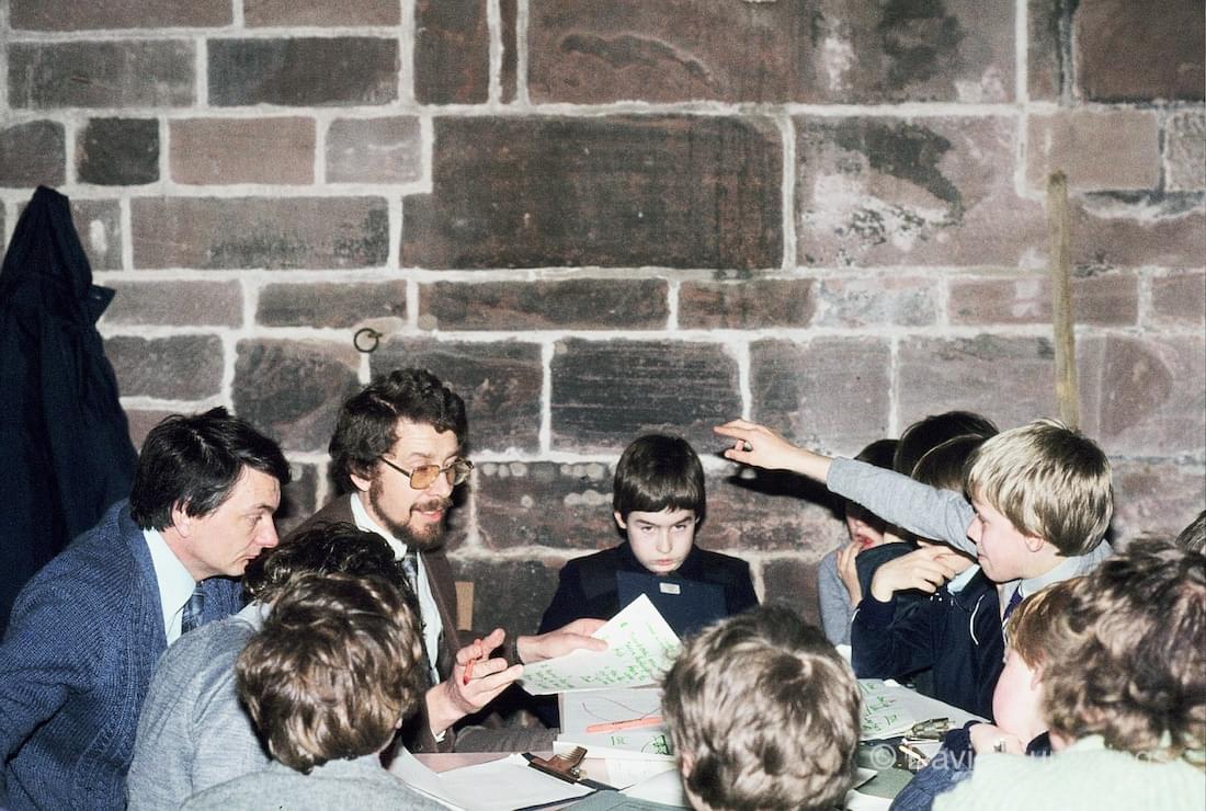 Visit to St Mary's Centre with Geoff Clifton.