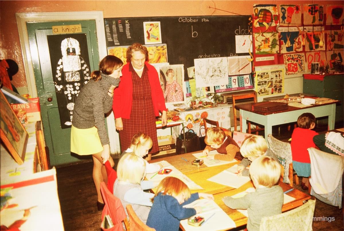 Christleton Infants School 1972
