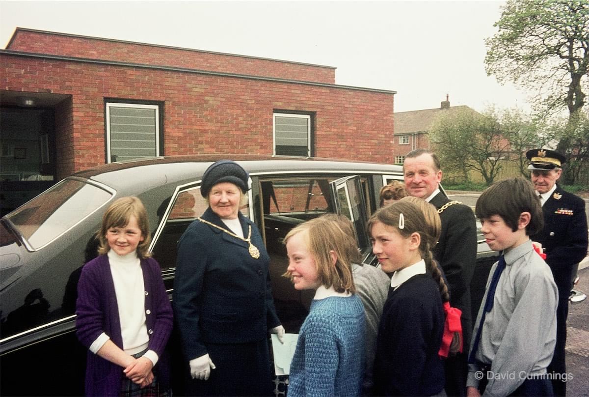Christleton Primary School Opening April 1974