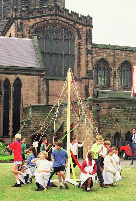 Christleton Mapole Dancers at Chester Cathedral