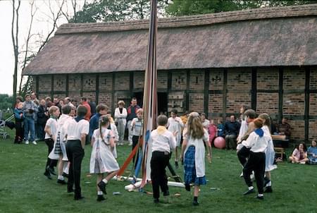 Christleton Mapole Dancers at Tatton Park on May Day