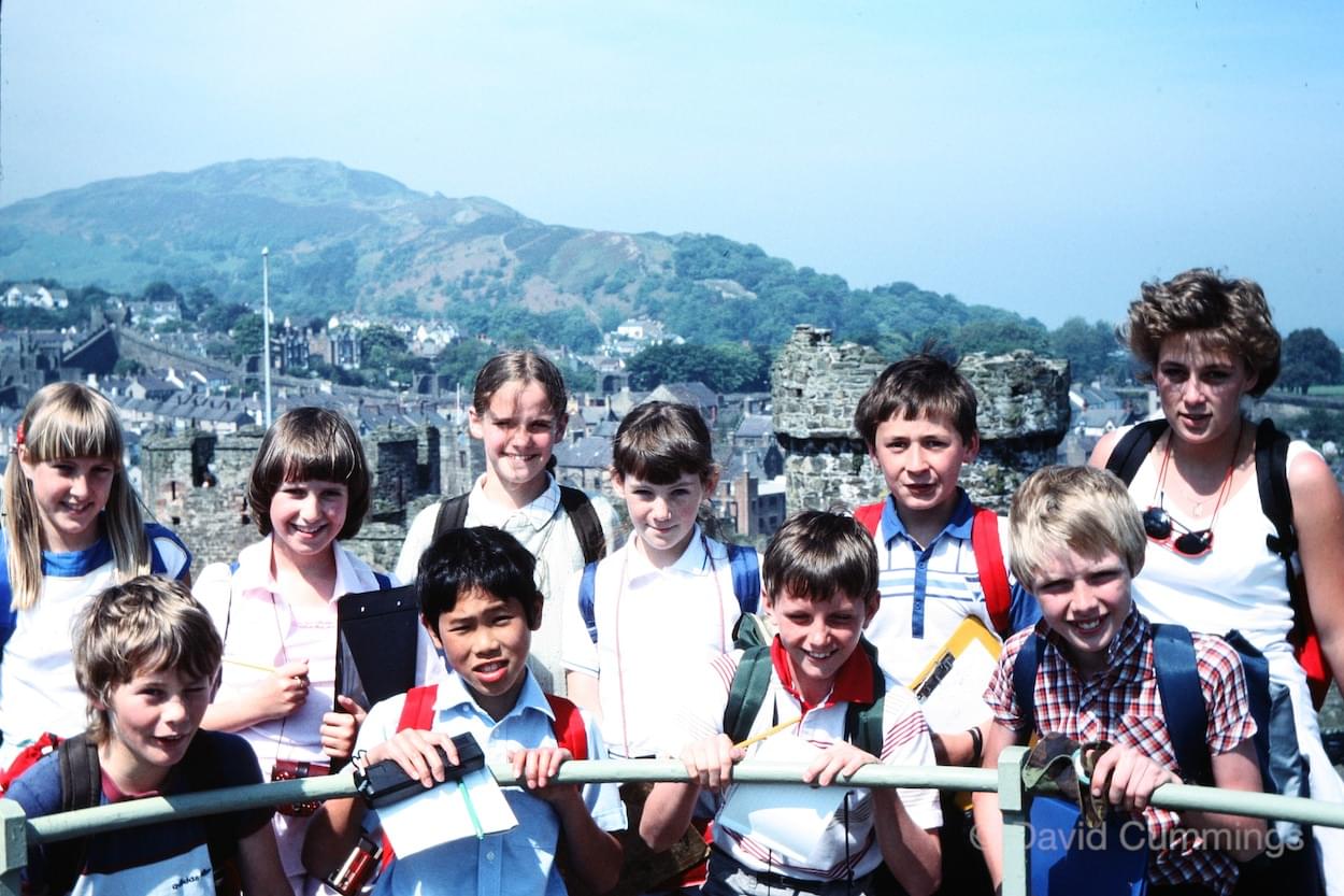 At Conway Castle