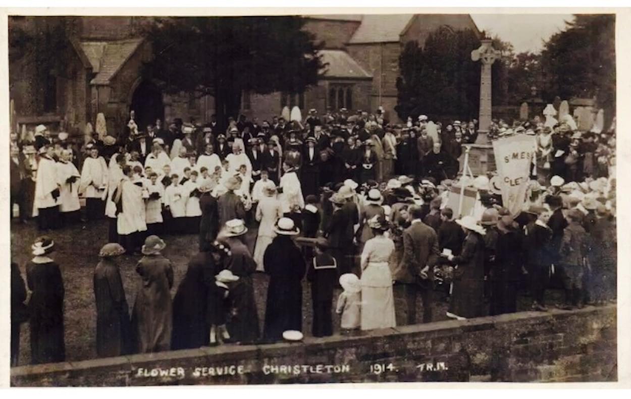 Christleton Flower Service 1914