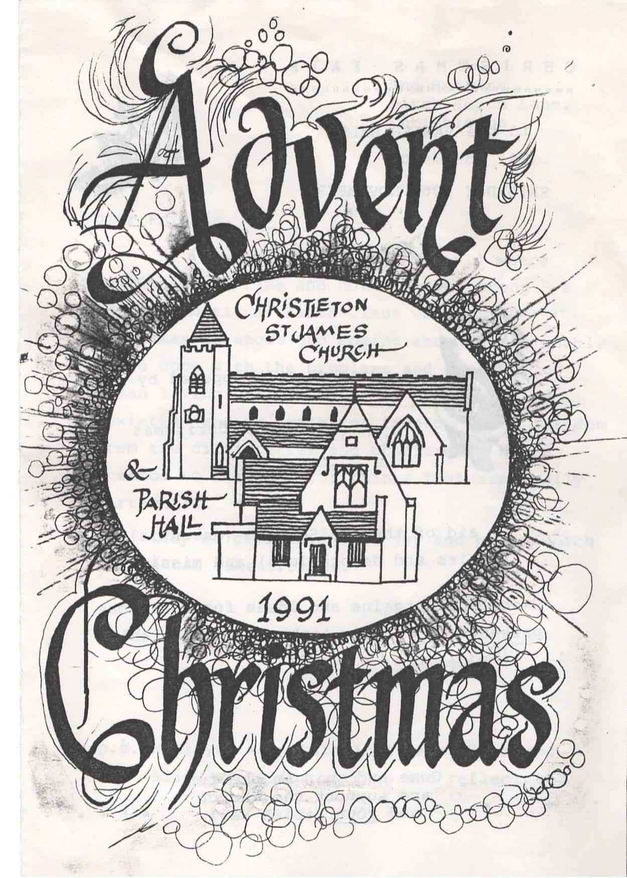 Advent Christmas Notice 1991